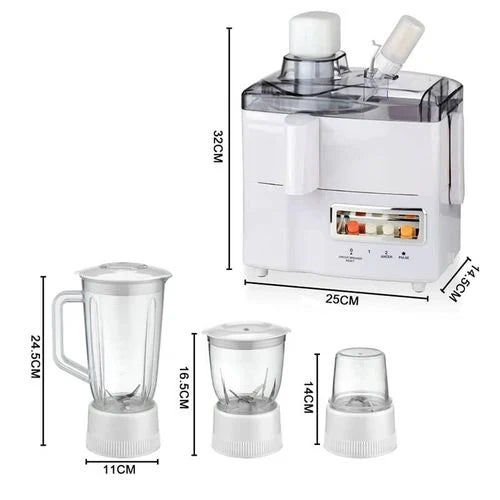 Mixeur et Extracteur de jus 4 en 1