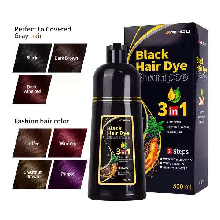 Shampooing Anti-Cheveux Blancs – Retrouver sa jeunesse n’a jamais été aussi simple