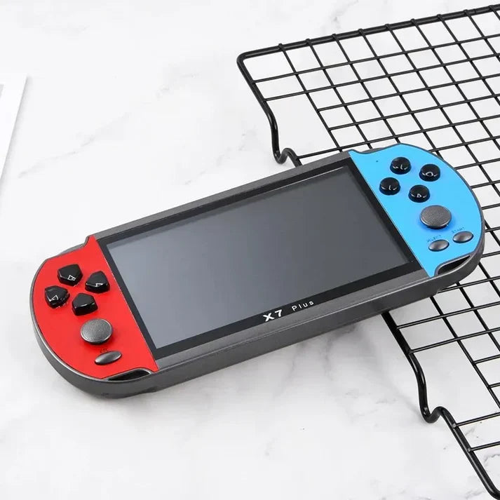 🎮 Console de jeux X7 PLUS (mémoire interne 8Gb, lecteur audio et vidéo)