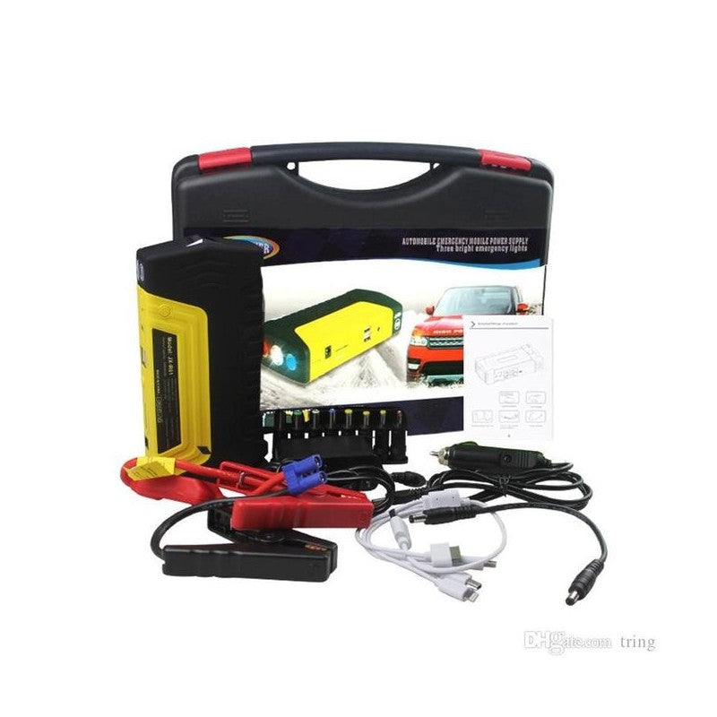 đ Booster de Batterie Voiture Multifonction DĂ©marreur De VĂ©hicule + Kit Compresseur