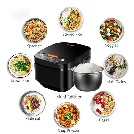 Cuiseur à Riz Électrique Silver Crest 5L – Exigez la qualité !